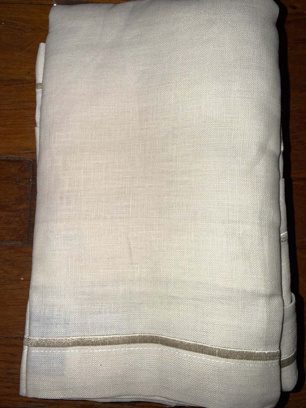 The Company Store Linen With Satin Napkins 20X20 set of 8